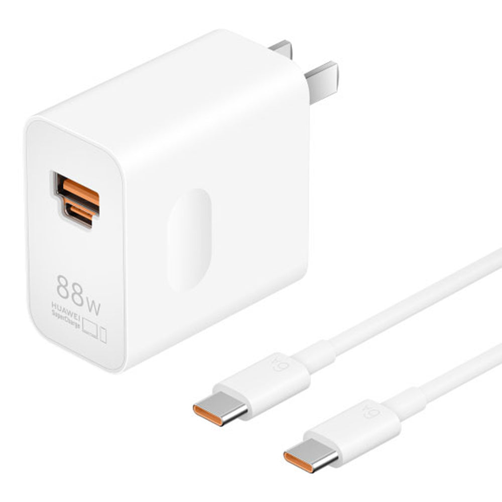 HUAWEI Wall Charger Adapter Max 88W USB / Type-C Charger Block, CN Plug HUAWEI Wall Charger Adapter Max 88W USB / Type-C Charger Block, CN Plug